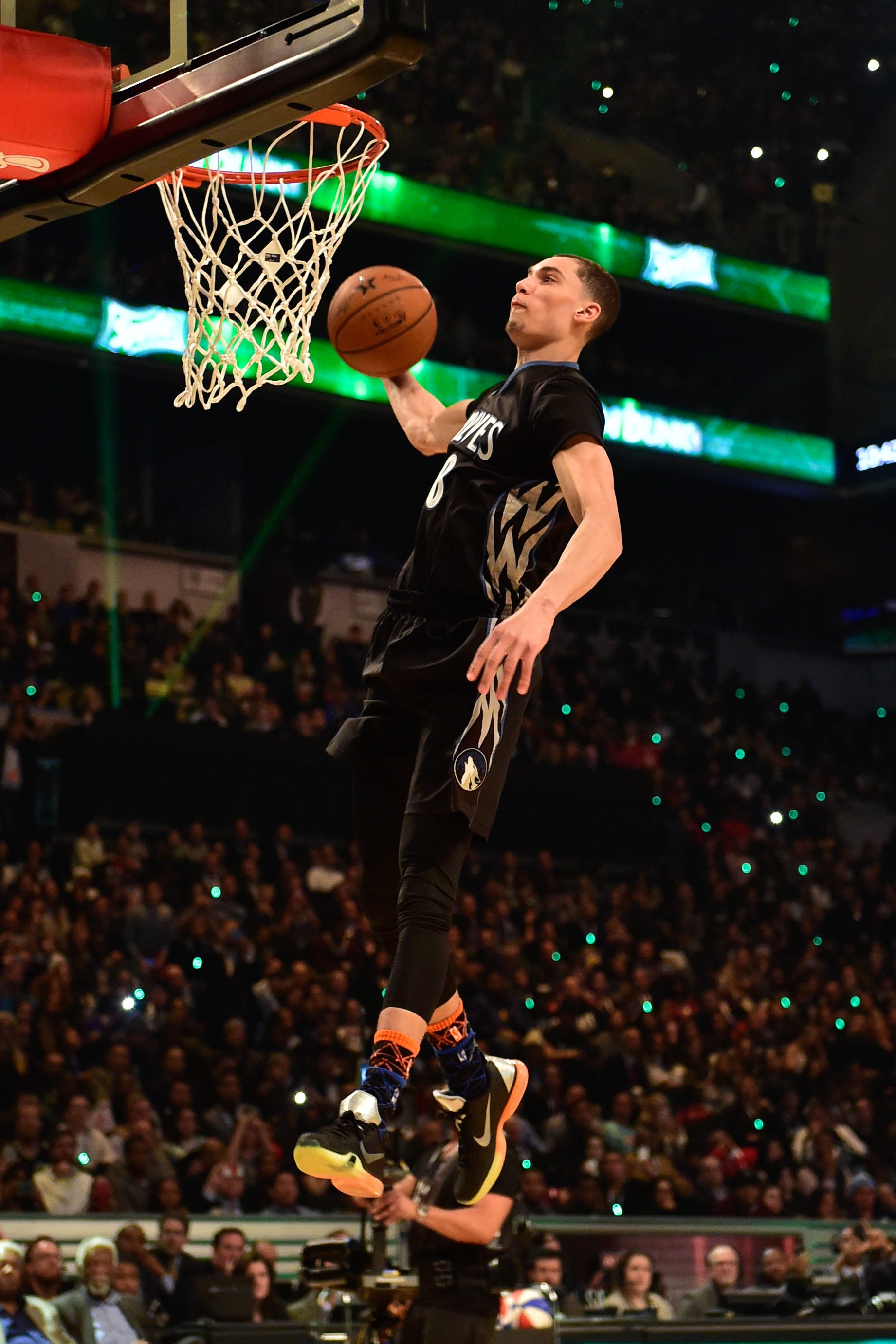 zach lavine slam dunk